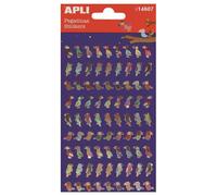 Stickers Autocollants Animaux Oiseaux 81 Pièces Apli Kids