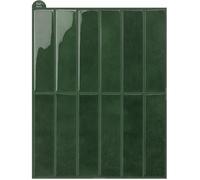 Stickers autocollants carreaux en vinyle autoadhésifs imperméables pour mur de cuisine et salle 11 4inchX9inchX10Pcs Vert STICKERS