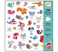 Stickers autocollants Djeco 160 pc Petits amis jeux créatifs Enfants 4 à 8 ans G