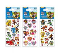 Stickers Autocollants Pat Patrouille Paw Patrol - garçon déco créatif (3 pochettes de stickers)