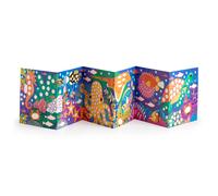 Stickers avec affiche autocollante - vie marine - 200 stickers multicolor TU