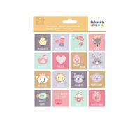Stickers bébé - Ma poussinette - 3,5 cm - 32 pcs