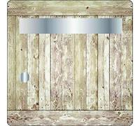 Stickers boites aux lettres Bois 30x30cm