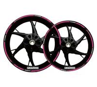 Stickers Bords De Jantes Autocollants Réfléchissants pour Jantes De Moto pour Suzuki V-Strom 250 SX VStrom V Strom 250SX Roue Autocollant Jante Decal(Couleur 13)