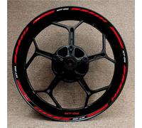 Stickers Bords De Jantes Autocollants Réfléchissants pour Jantes De Moto pour Yamaha MT-09 MT 09 MT09 Roue Autocollant Jante Decal(Couleur 22)