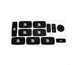 Stickers Boutons Vitres pour fiat pour croma Lettres Blanches