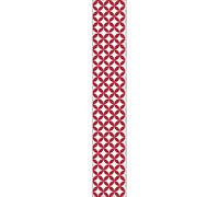 Stickers carrelage adhésifs décoratifs autocollants imitation céramique rouge, 15 cm X 15 cm, x6 - Décoration intérieure chic et élégante !
