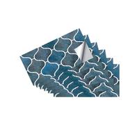 Stickers Carrelage Cuisine, Sticker Carreaux Salle de Bains, Autocollant en Tuile Auto-Adhésif Sticker Imperméable en PVC Autocollants de Carreaux Carrelage Adhesif Mural Autocollant 30 x 15cm x 12pcs