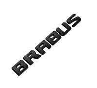 Stickers Carrosserie pour Smart Brabus, Badge Plaque Signalétique Signe Décoration Autocollants Amovible Autocollant Logo Voiture,C-Black