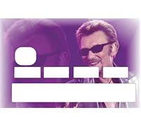 Stickers CB Johnny Hallyday pour personnaliser votre Carte Bleue selon l'envie du moment