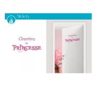 Stickers Chambre de Princesse - 1 Planche 20 x 70 cm