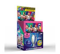 Stickers Champions League 25/26 - Boîte complète (50 sachets - 6 stickers par sachet)