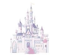 Roommates - Stickers Château Belle au bois Dormant Princesse Disney 83x107cm
