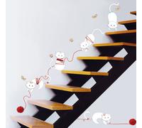 Stickers chats et pelottes de laine