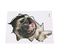 Stickers Chien ttes Salon Cuisine Décoration Amovible Vinyle Mur Art Stickers Autocollant Bonne QualitéOpération facile