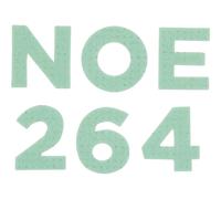 Stickers Chiffres Lettres Feutrine Paillettes Bleu 5,5cm 80 Pièces