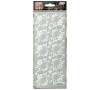 Stickers Contour D'anita - Coins Floraux Fantaisistes - Argent