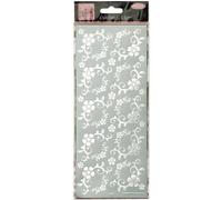 Stickers Contour D'anita - Coins Floraux Fantaisistes - Argent