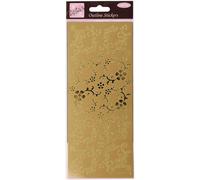 Stickers Contour D'anita - Coins Floraux Fantaisistes - Doré