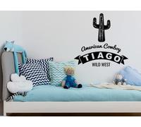 Stickers Cowboy Cactus Wild West - Nombreuses tailles et couleurs disponibles