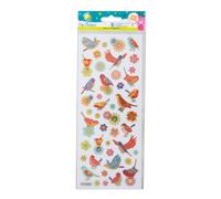 Stickers Craft Planet Fun Stickers "Oiseaux & Fleurs"