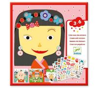 Stickers Création Visages Djeco