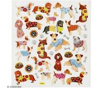 Stickers Creativ Company - Chiens - 26 pcs environ G