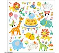 Stickers Creativ Company - Happy Birthday - 26 pcs environ G