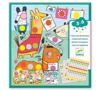 Stickers Créer avec des Gommettes Rondes Djeco