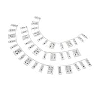 Stickers de clavier de piano 88 touches Black Silicone Notes Guide Étiquettes pour leçons de piano