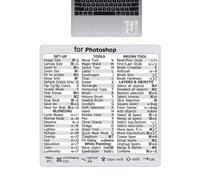 Stickers de raccourci clavier - Guide de référence rapide, Étiquettes de mots | Pas de superposition adhésive de saleté, feuille de triche de commande facile pour le travail de bureau, configura