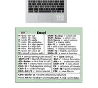 Stickers de raccourci clavier - Guide de référence rapide, Étiquettes de mots | Pas de superposition adhésive de saleté, feuille de triche de commande facile pour le travail de bureau, configura