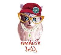 Stickers de tatouage imperméables Tigre Lion Léopard Chien Chat Oiseau Tatouage Stickers 210 x 148 mm (005)