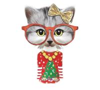 Stickers de tatouage imperméables Tigre Lion Léopard Chien Chat Oiseau Tatouage Stickers 210 x 148 mm (001)