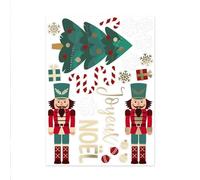 Stickers de vitre casse noisette