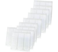 Stickers Decals, 10 Pcs Women' S French Manicure Nail Art Form Fringe Guides Sticker Diy Line Tips Ladies Nail Decals White