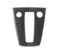Stickers décoratifs en fibre de carbone pour Audi A3 8Y S3 2021-2025, panneau de commande de la console centrale intérieure, accessoire de tuning pour conduite à gauche (noir)