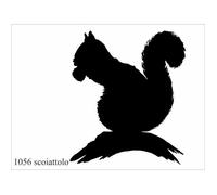 Stickers Décoratifs - Maxi Decor - Écureuil - 50 X 35 Cm - Résistance Élevée - Personnalisation Véhicule