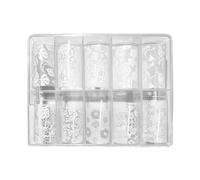 Stickers Design Ongles Gel | 10 Rouleaux Décalcomanies DIY Décorations Manucure - Stickers Manucure Ongles - Pour Femmes, Débutants, Passionnés DIY, Techniciens, Salon, Atelier