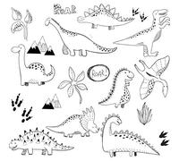 Stickers dinosaure, stickers muraux enfant, stickers muraux dinosaure, stickers muraux garçon chambre - stickers muraux enfants de style nordique, stickers chambre bebe garcon, autocollants muraux