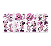 Stickers Disney Minnie Fashionista - The Deco Factory - Repositionnables - Rose - Enfant