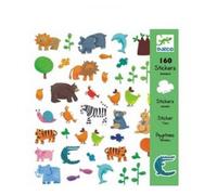 Stickers - Djeco - 160 Stickers Animaux - Multicolore - Pour Enfants - Mixte