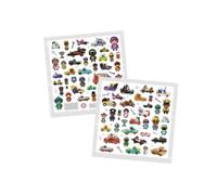 Stickers djeco jaune