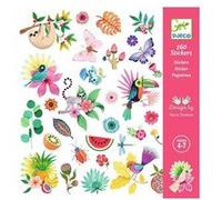 Djeco Stickers Paradis DJ09271 – 160 pièces papier multicolores