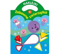 Stickers Drôles d'animaux 2+ - (Buch auf Polnisch)
