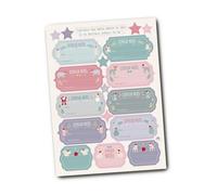 Stickers Effet ardoise avec messages de Noël 36 pièces