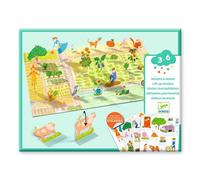 Stickers enfant à relever Djeco La ferme