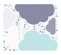 Stickers enfant nuages scandinaves veilleurs de nuits