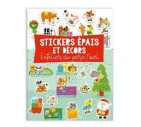 Stickers épais et décors - L'atelier du père Noël - - Marie Morey - Deux Coqs D'or - Livre-jeu