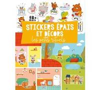 Maria Neradova – Stickers épais et décors : Les petits rituels – Livre-jeu